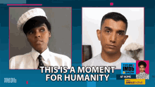 This Is A Moment For Humanity To Band Together Janelle Monae GIF - This Is A Moment For Humanity To Band Together Janelle Monae The Imdb Show GIFs
