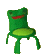Frog Chair Sticker - Frog Chair Froggy Chair Stickers