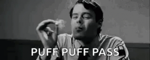 Smoke Puff Puff Pass GIF - Smoke Puff Puff Pass Bill Hader - Descubre & Comparte GIFs