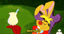 March Hare Mustard GIF - March Hare Mustard Alice In Wonderland GIFs
