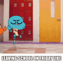 School Friday GIF - School Friday Gumball GIFs