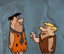 Fred Flintstone Barney Rubble GIF - Fred Flintstone Barney Rubble Coin Flipping GIFs