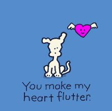 Make My Heart Flutter Dog GIF - Make My Heart Flutter Dog Puppy GIFs