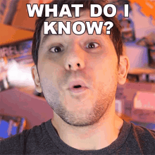 What Do I Know Rerez GIF - What Do I Know Rerez What Have I Learned GIFs