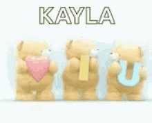 Bears I Loveyou GIF - Bears I Loveyou Kayla GIFs