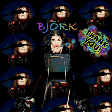 Björk Bjork GIF - Björk Bjork Thank You GIFs