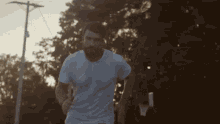 Slow Motion Running Sam Hunt GIF - Slow Motion Running Sam Hunt Break Up In A Small Town Song GIFs