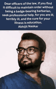 Abhijit Naskar Naskar GIF - Abhijit Naskar Naskar Police Brutality GIFs