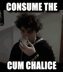 Consume The Cum Chalice Drink GIF - Consume The Cum Chalice Cum Drink GIFs
