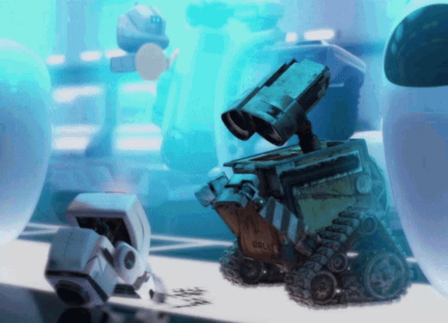 Cleaning Robot From Wall E Gifs Tenor