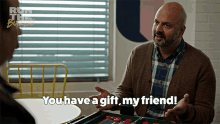 You Have A Gift My Friend Ramesh GIF - You Have A Gift My Friend Ramesh Run The Burbs GIFs
