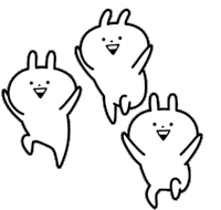 Rabbit Happy Sticker - Rabbit Happy Stickers