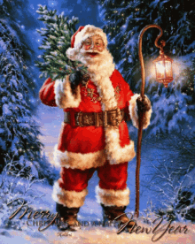 merry christmas and happy new year merry christmas happy holidays smiling santa claus