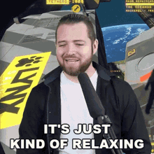 Its Just Kind Of Relaxing Bricky GIF - Its Just Kind Of Relaxing Bricky Kinda Restful GIFs