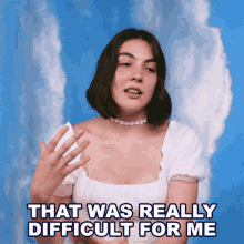 That Was Really Difficult For Me Evie Irie GIF - That Was Really Difficult For Me Evie Irie The Optimist Song GIFs