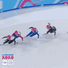 Speed Skating Lausanne2020 GIF - Speed Skating Lausanne2020 2020winter Youth Olympic Games GIFs