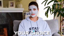 your choice hannah stocking stay home facemaskandchill masked and answered