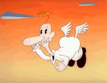 Guardian Angel The Twisted Tales Of Felix The Cat GIF - Guardian Angel The Twisted Tales Of Felix The Cat Guardian Idiot GIFs