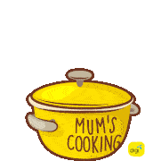 Food Yellow Sticker - Food Yellow Cooking Stickers