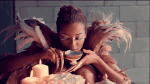 Drinking Tea Kanye West GIF - Drinking Tea Kanye West Runaway Song GIFs