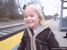 Child Girl GIF - Child Girl Excited GIFs