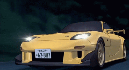 Initial D Rx7fd Gif Initial D Rx7fd Keisuke Discover Share Gifs