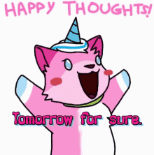 Tomorrow For Sure Optimistic GIF - Tomorrow For Sure Optimistic Unicorn Cat GIFs