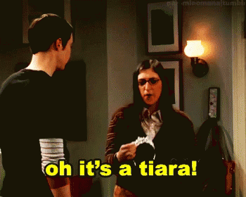 Tiara Big Bang Theory GIF - Tiara Big Bang Theory Amy Big Bang Theory GIFs