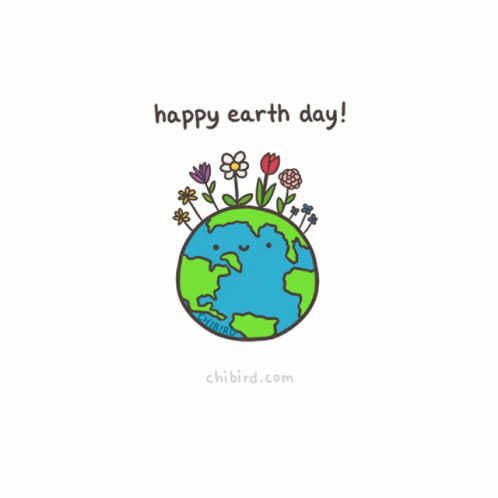 Happy Earth Day World GIF - Happy Earth Day World Chibird GIFs