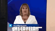 maria julia multimedios pela newscaster maria julia multimedios pela newscaster