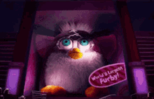 The Mitchells Vs The Machines Furby GIF - The Mitchells Vs The Machines Furby Breaking Glass GIFs