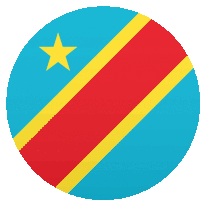 Congo Kinshasa Flags Sticker - Congo Kinshasa Flags Joypixels Stickers