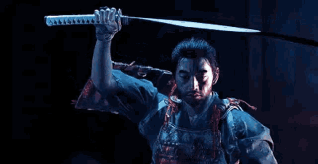 Ghost Of Tsushima Ready To Fight GIF - Ghost Of Tsushima Ghost Ready To Fight GIFs