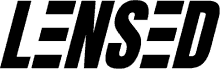 lensed logo magazine text animated lensed logo magazine text animated