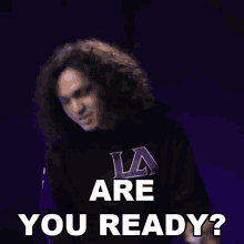 Are You Ready Space GIF - Are You Ready Space La Gladiators GIFs