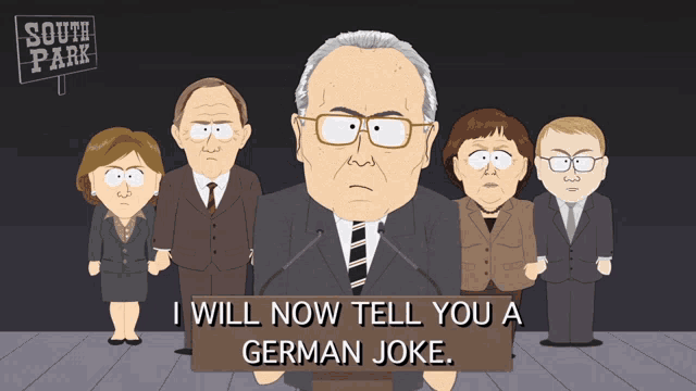 I Will Now Tell You A German Joke Christian Wulff GIF - I Will Now Tell You A German Joke Christian Wulff South Park GIFs