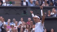Roger Federer Winner GIF - Roger Federer Winner Mirka GIFs