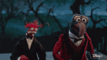 Surprised The Great Gonzo GIF - Surprised The Great Gonzo Pepe The King Prawn GIFs