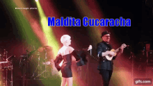 Alba Reche Maldita Cucaracha GIF - Alba Reche Maldita Cucaracha Singing GIFs