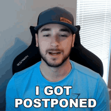 I Got Postponed Anthony Alfredo GIF - I Got Postponed Anthony Alfredo I Got Delayed GIFs