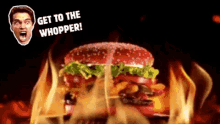 Get To The Whopper Burger GIF - Get To The Whopper Whopper Burger GIFs
