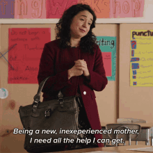 Being A New Inexperienced Mother I Need All The Help I Can Get Marissa Gold GIF - Being A New Inexperienced Mother I Need All The Help I Can Get Marissa Gold The Good Fight GIFs