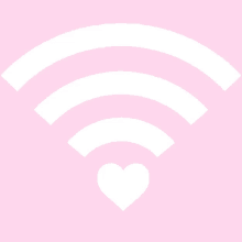 Wifi Pink GIF - Wifi Pink Heart GIFs