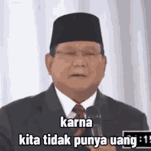 Tidak Punya Uang Prabowo GIF - Tidak Punya Uang Prabowo Indonesia GIFs