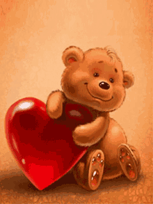 Love Heart Bear GIF - Love Heart Bear Smile GIFs