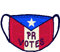Vote Go Vote Sticker - Vote Go Vote Puerto Rico Stickers