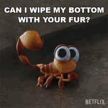 Can I Wipe My Bottom With Your Fur Nigel GIF - Can I Wipe My Bottom With Your Fur Nigel Back To The Outback GIFs