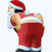 Minicong Santa Hat GIF - Minicong Santa Hat Butt Out GIFs