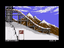 Retrogaming Winter Games GIF - Retrogaming Winter Games Commodore64 GIFs