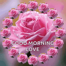 Good Morning Love GIF - Good Morning Love Pink GIFs
